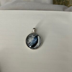 Edgar Allan Poe “Nevermore” Raven Pendant